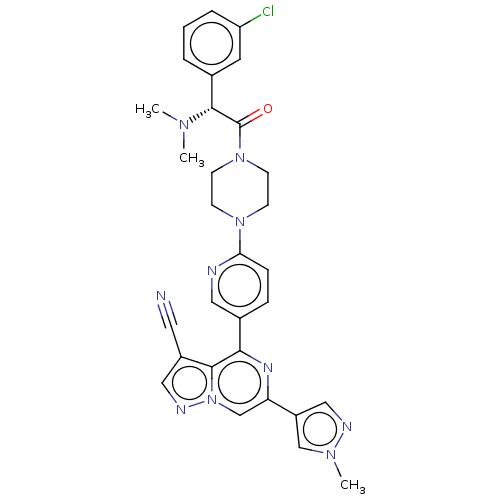 Chemical structure of BindingDB Monomer ID 524650