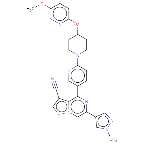 Chemical structure of BindingDB Monomer ID 524656