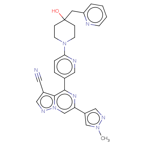 Chemical structure of BindingDB Monomer ID 524658