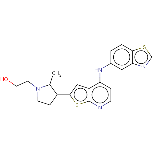 Chemical structure of BindingDB Monomer ID 524710