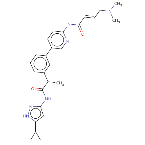 Chemical structure of BindingDB Monomer ID 525364