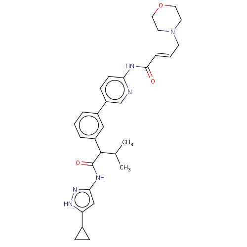 Chemical structure of BindingDB Monomer ID 525366