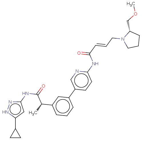 Chemical structure of BindingDB Monomer ID 525394