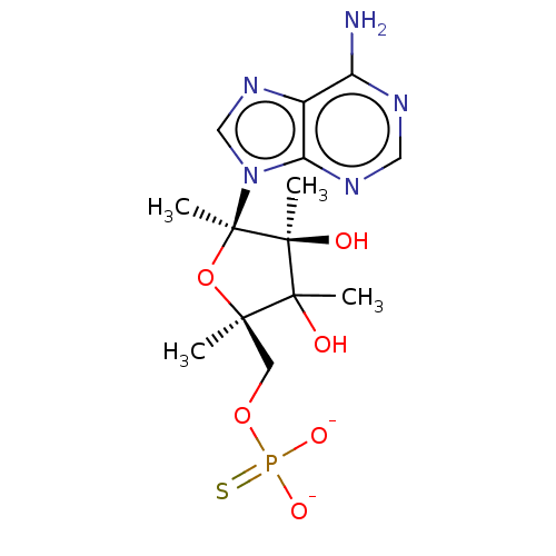 Chemical structure of BindingDB Monomer ID 526218