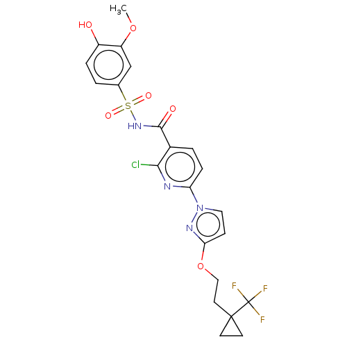 Chemical structure of BindingDB Monomer ID 526466