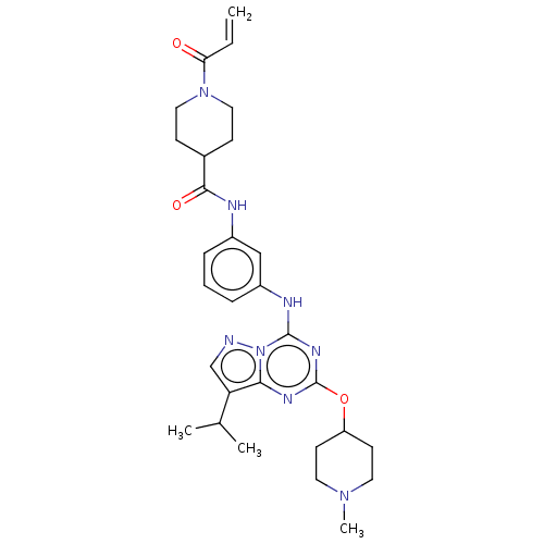 Chemical structure of BindingDB Monomer ID 526654