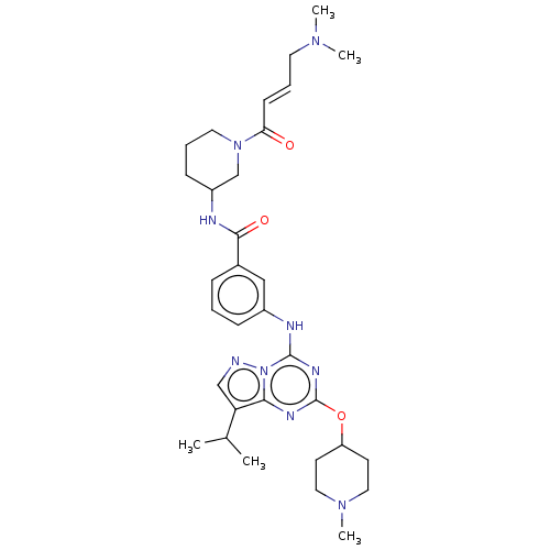Chemical structure of BindingDB Monomer ID 526660