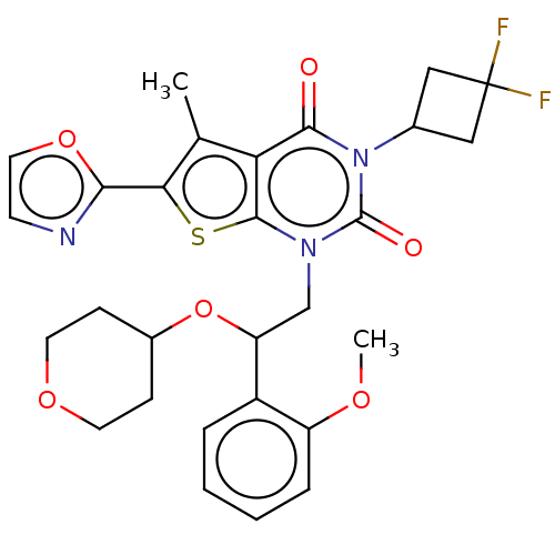 Chemical structure of BindingDB Monomer ID 526974