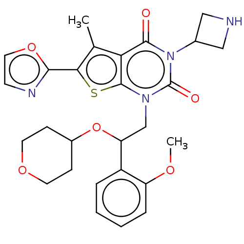 Chemical structure of BindingDB Monomer ID 527006