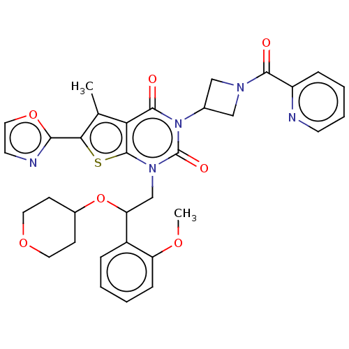 Chemical structure of BindingDB Monomer ID 527076