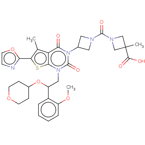 Chemical structure of BindingDB Monomer ID 527122
