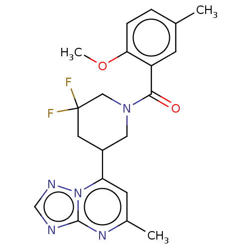 Chemical structure of BindingDB Monomer ID 527136