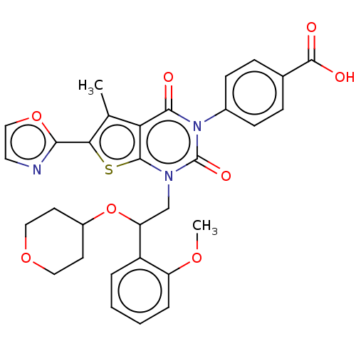 Chemical structure of BindingDB Monomer ID 527541