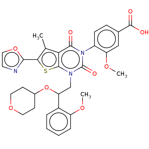 Chemical structure of BindingDB Monomer ID 527543