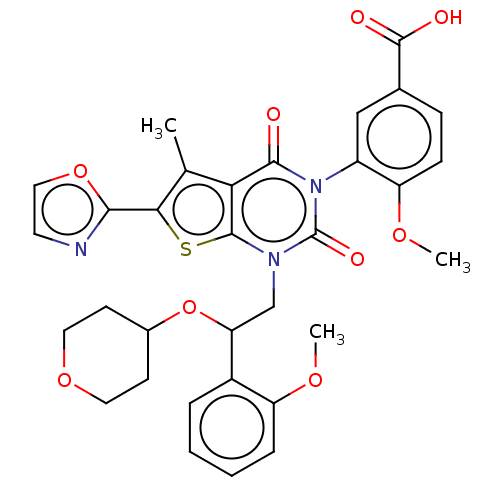 Chemical structure of BindingDB Monomer ID 527544