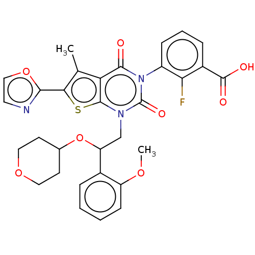 Chemical structure of BindingDB Monomer ID 527545