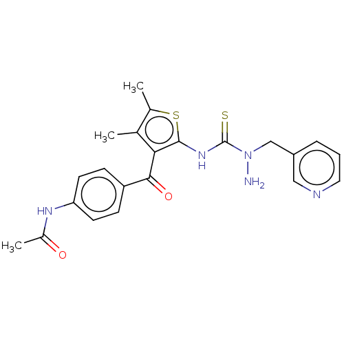 Chemical structure of BindingDB Monomer ID 527600