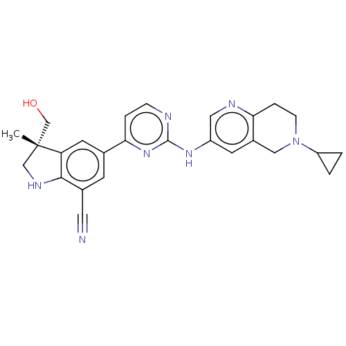 Chemical structure of BindingDB Monomer ID 527674
