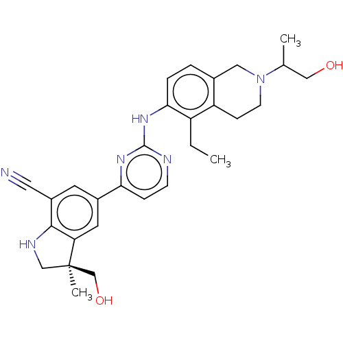 Chemical structure of BindingDB Monomer ID 527684