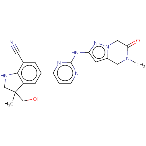 Chemical structure of BindingDB Monomer ID 527692