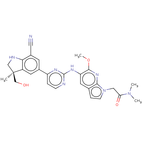 Chemical structure of BindingDB Monomer ID 527726