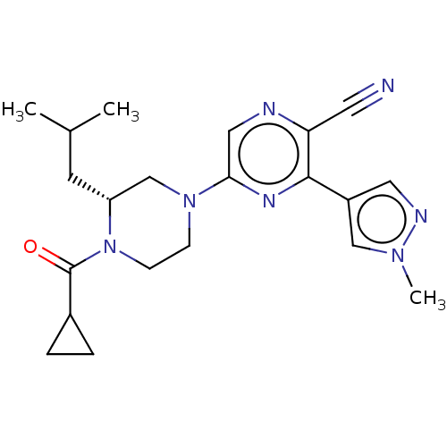 Chemical structure of BindingDB Monomer ID 527767