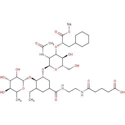 Chemical structure of BindingDB Monomer ID 528665