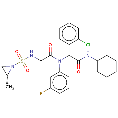 Chemical structure of BindingDB Monomer ID 529579