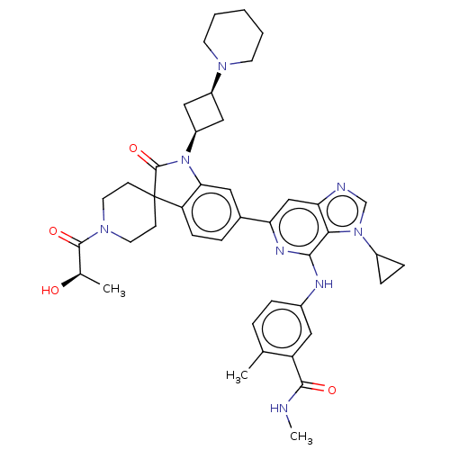Chemical structure of BindingDB Monomer ID 529744