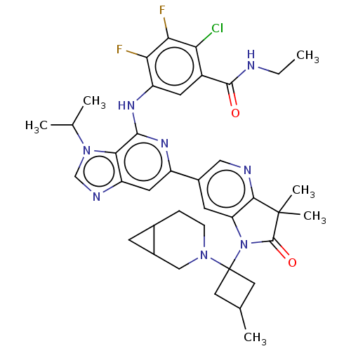 Chemical structure of BindingDB Monomer ID 529845