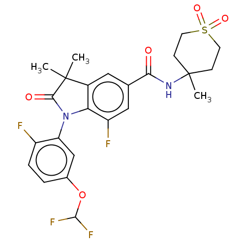 Chemical structure of BindingDB Monomer ID 530849