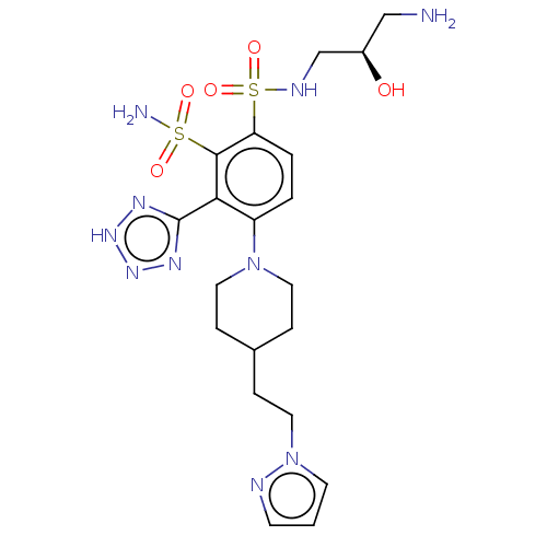 Chemical structure of BindingDB Monomer ID 530895