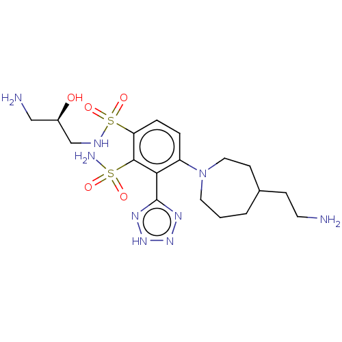 Chemical structure of BindingDB Monomer ID 531008