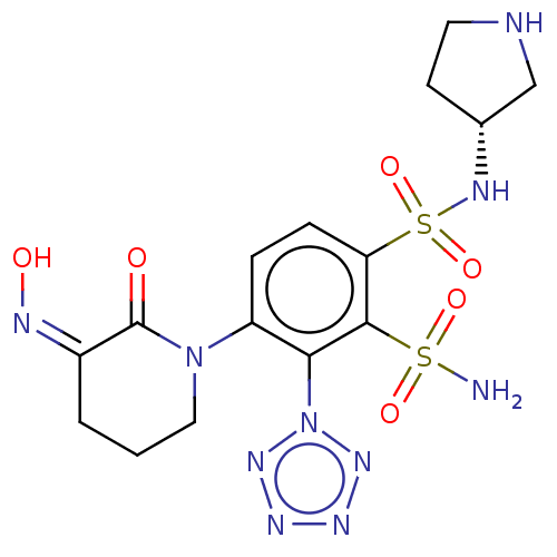 Chemical structure of BindingDB Monomer ID 531020