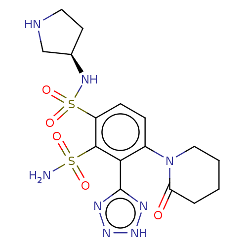 Chemical structure of BindingDB Monomer ID 531022