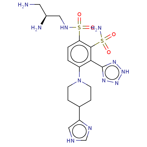 Chemical structure of BindingDB Monomer ID 531036