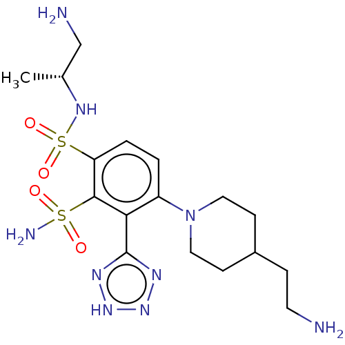 Chemical structure of BindingDB Monomer ID 531053