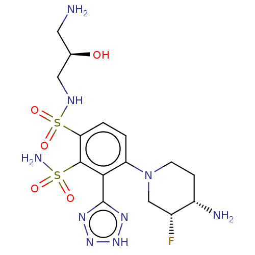 Chemical structure of BindingDB Monomer ID 531063