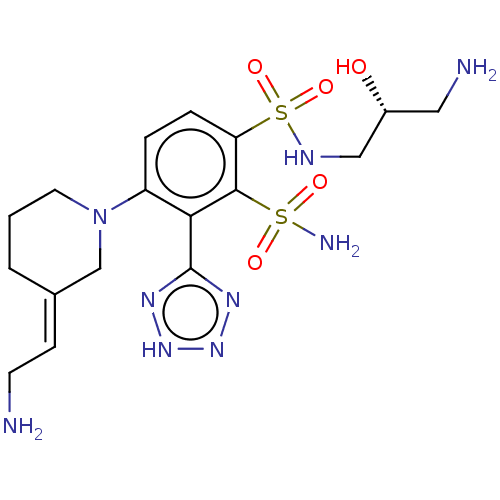 Chemical structure of BindingDB Monomer ID 531073