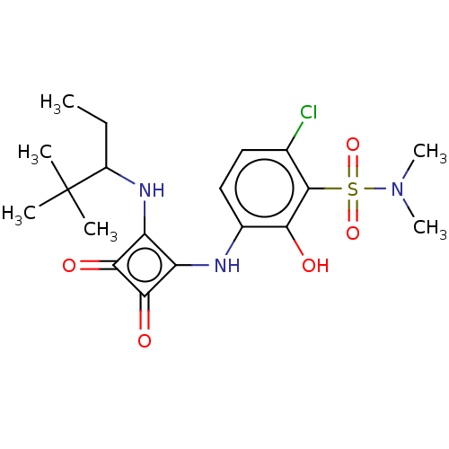 Chemical structure of BindingDB Monomer ID 531141