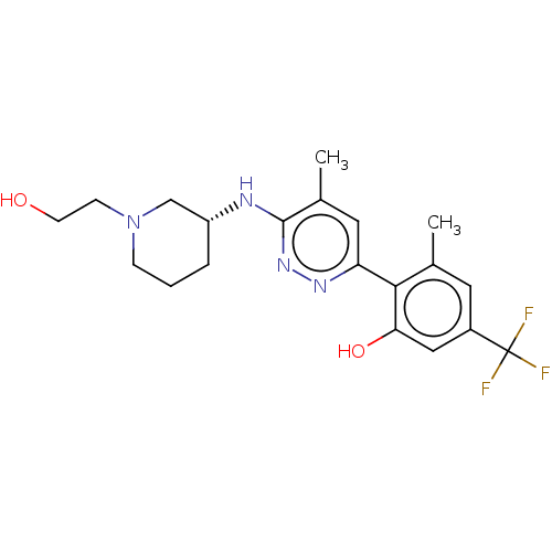 Chemical structure of BindingDB Monomer ID 531254