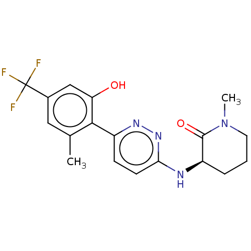 Chemical structure of BindingDB Monomer ID 531305