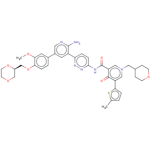 Chemical structure of BindingDB Monomer ID 532029