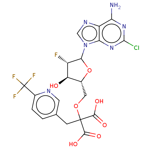 Chemical structure of BindingDB Monomer ID 532206