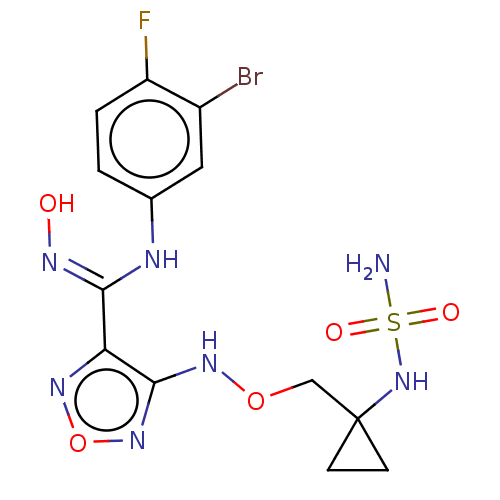 Chemical structure of BindingDB Monomer ID 532465
