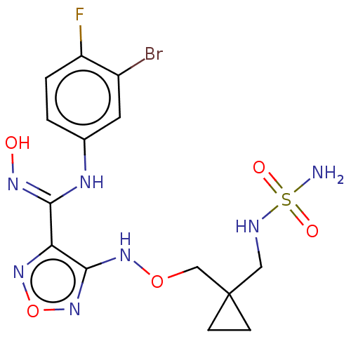 Chemical structure of BindingDB Monomer ID 532466