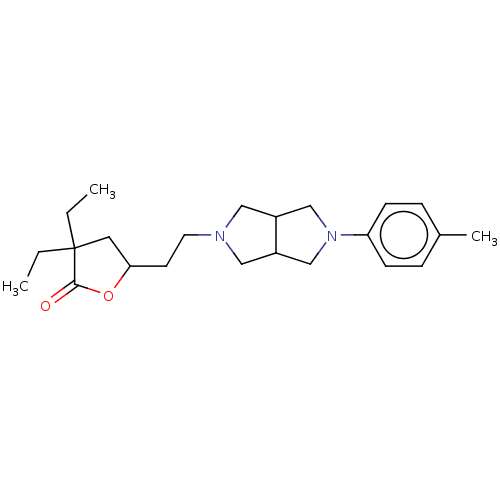 Chemical structure of BindingDB Monomer ID 533357