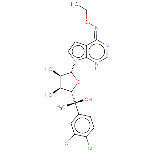 Chemical structure of BindingDB Monomer ID 533455