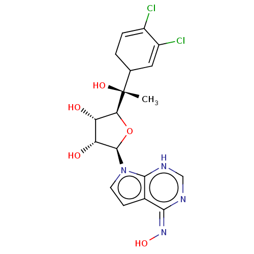 Chemical structure of BindingDB Monomer ID 533464