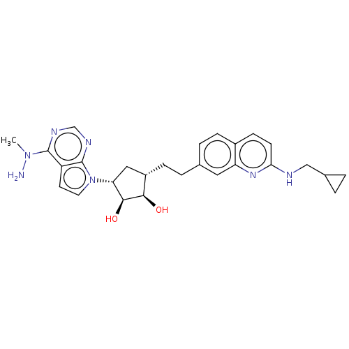 Chemical structure of BindingDB Monomer ID 533476
